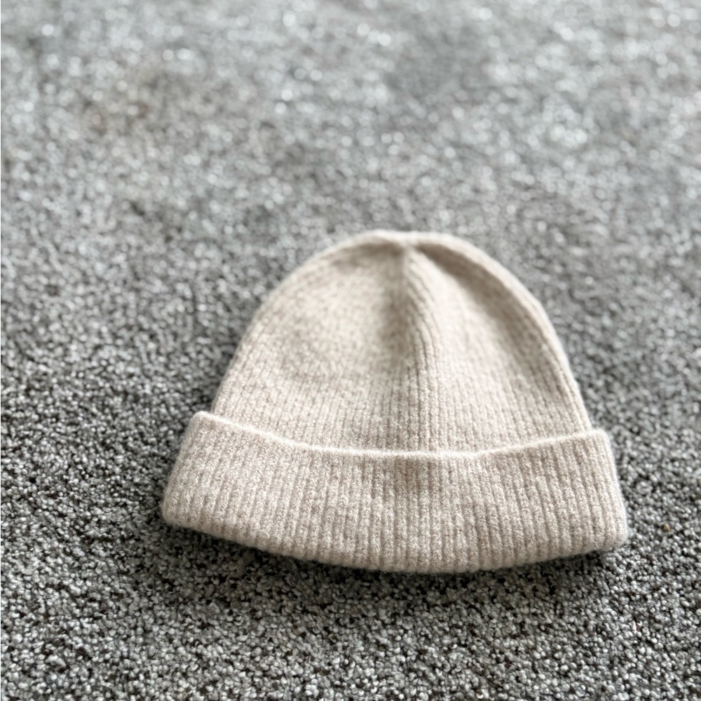 Cozy Cream Kids Beanie